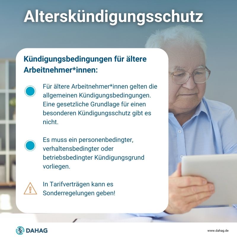 Checkliste Alterskündigungsschutz