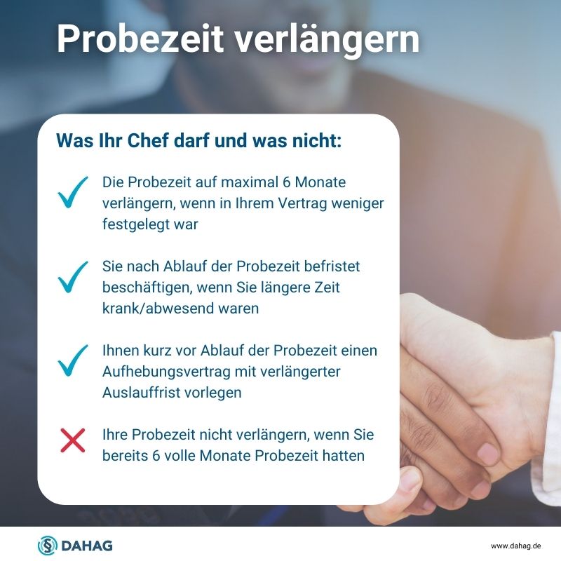 Checkliste: Probezeit verlängern – was Ihr Chef darf und was nicht